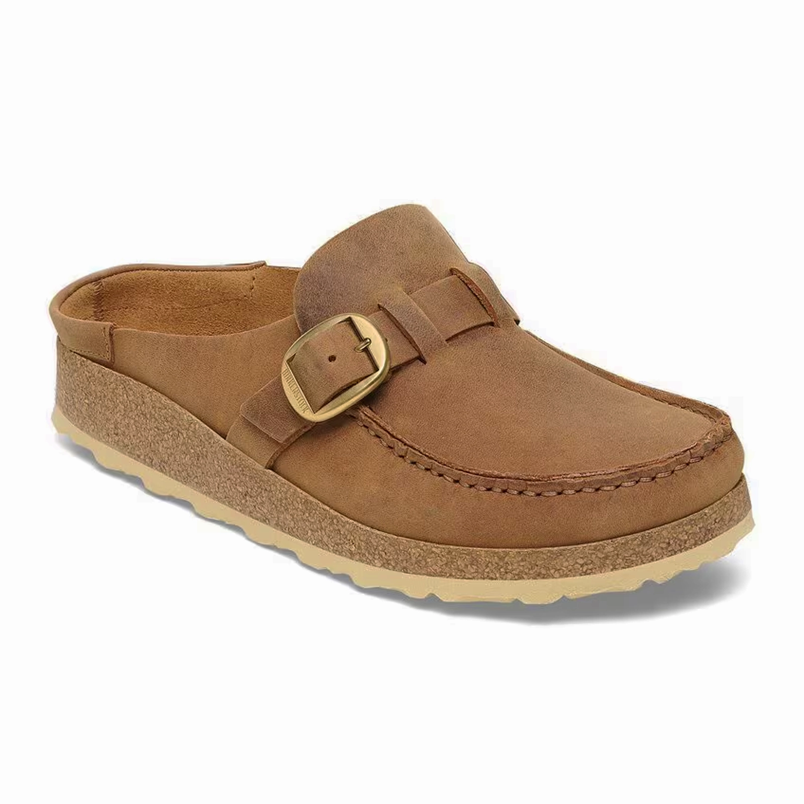 Legacy Shade Birkenstock Buckley Clog (Women) - Cognac Oiled Leather