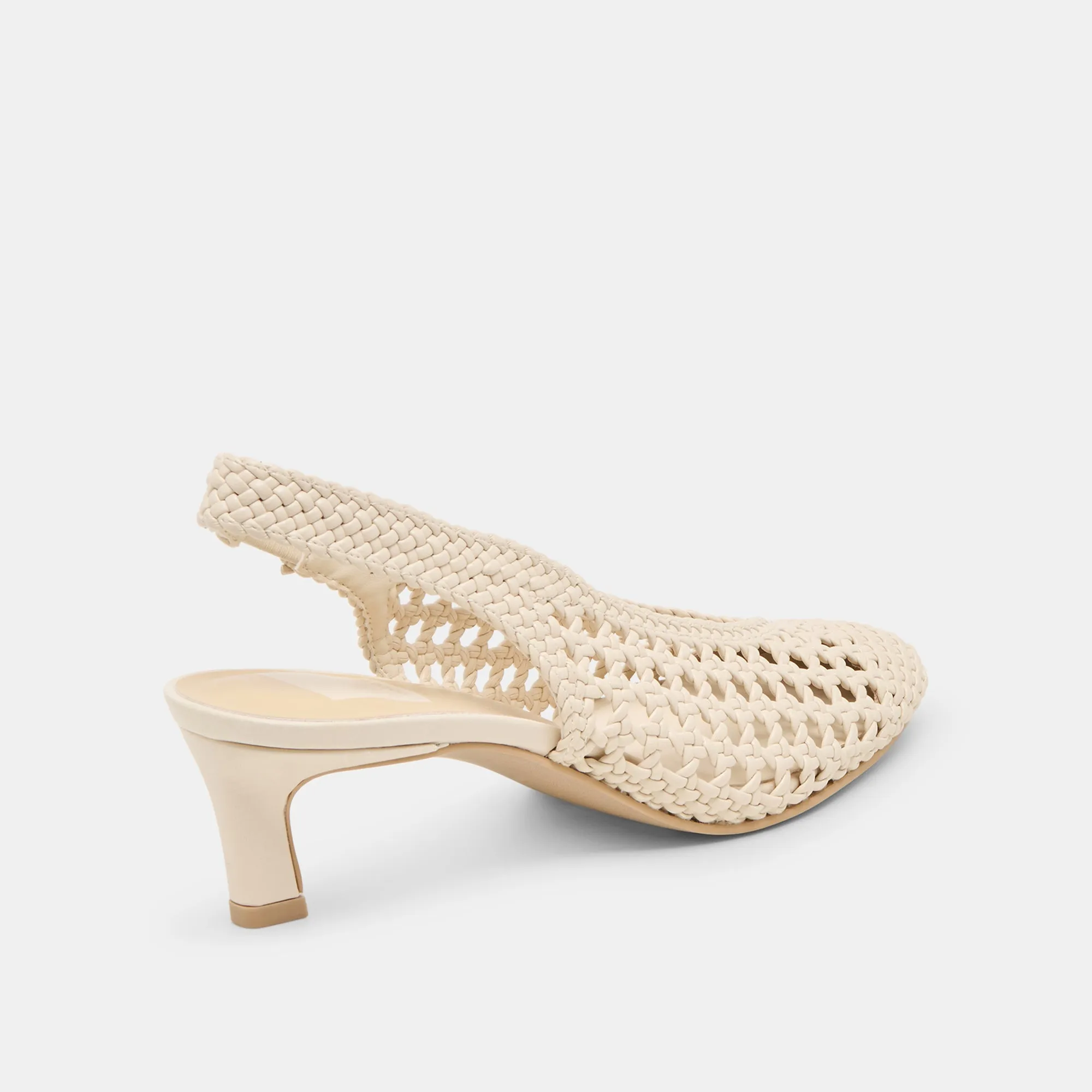 FAWNE HEELS CREME WOVEN STELLA Ultra Responsive Cushioning