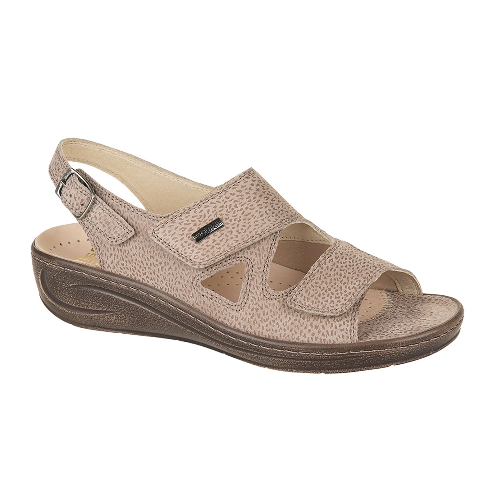 Thong Style Cozy Slip Footwear Fidelio Fabia Backstrap Sandal (Women) - Beige