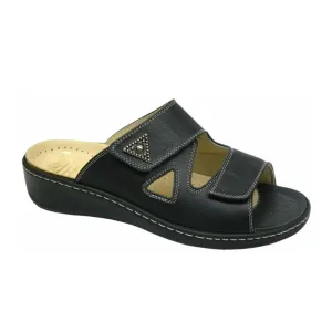 Mule Style Fidelio Hallux Slide Sandal (Women) - Black