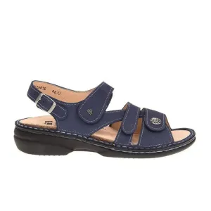Finn Comfort Gomera-S Backstrap Sandal (Women) - Lake Nubuk Vienna Ventilated Mesh
