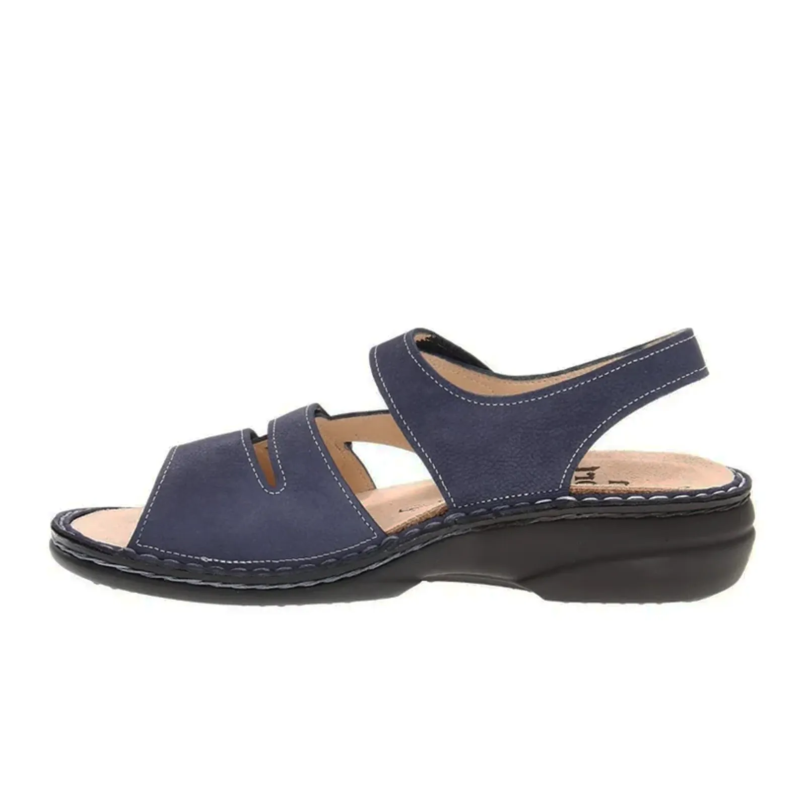 Finn Comfort Gomera-S Backstrap Sandal (Women) - Lake Nubuk Vienna Comfortable Arch