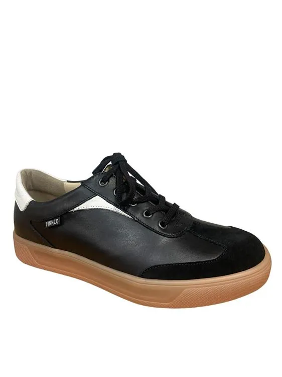 Finn Comfort Interlagos Black/White Low Maintenance Finish Refined touch