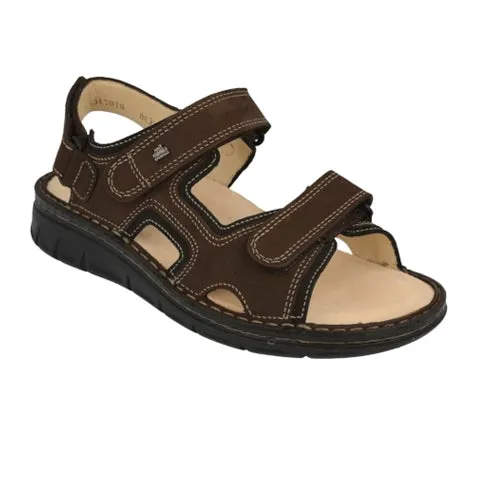 Finn Comfort Wanka-S Backstrap Sandal (Unisex) - Brown Stability control Quick Fit Footwear