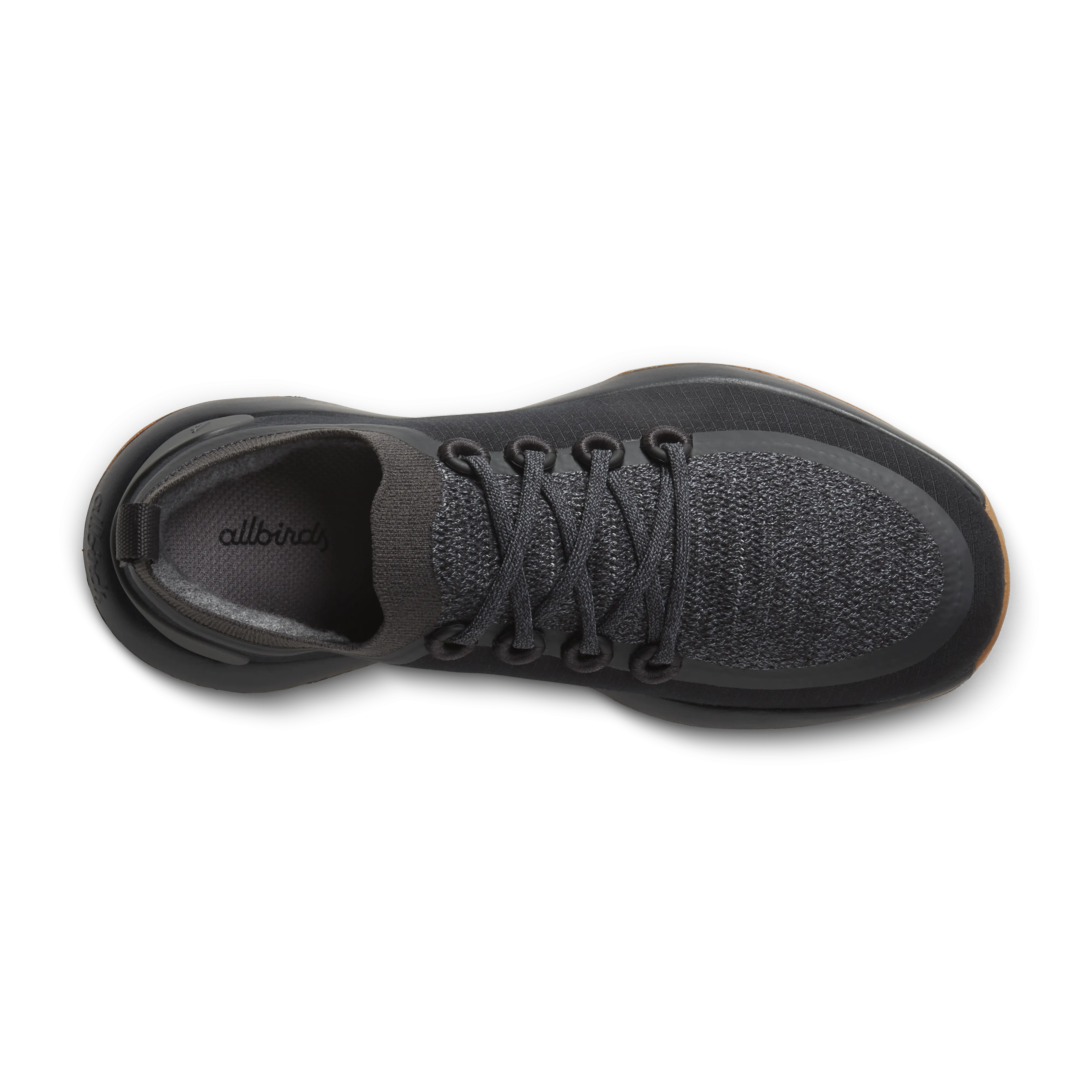 Dynamic silhouette Women's Trail Runner - Natural Black (Rugged Khaki Sole)