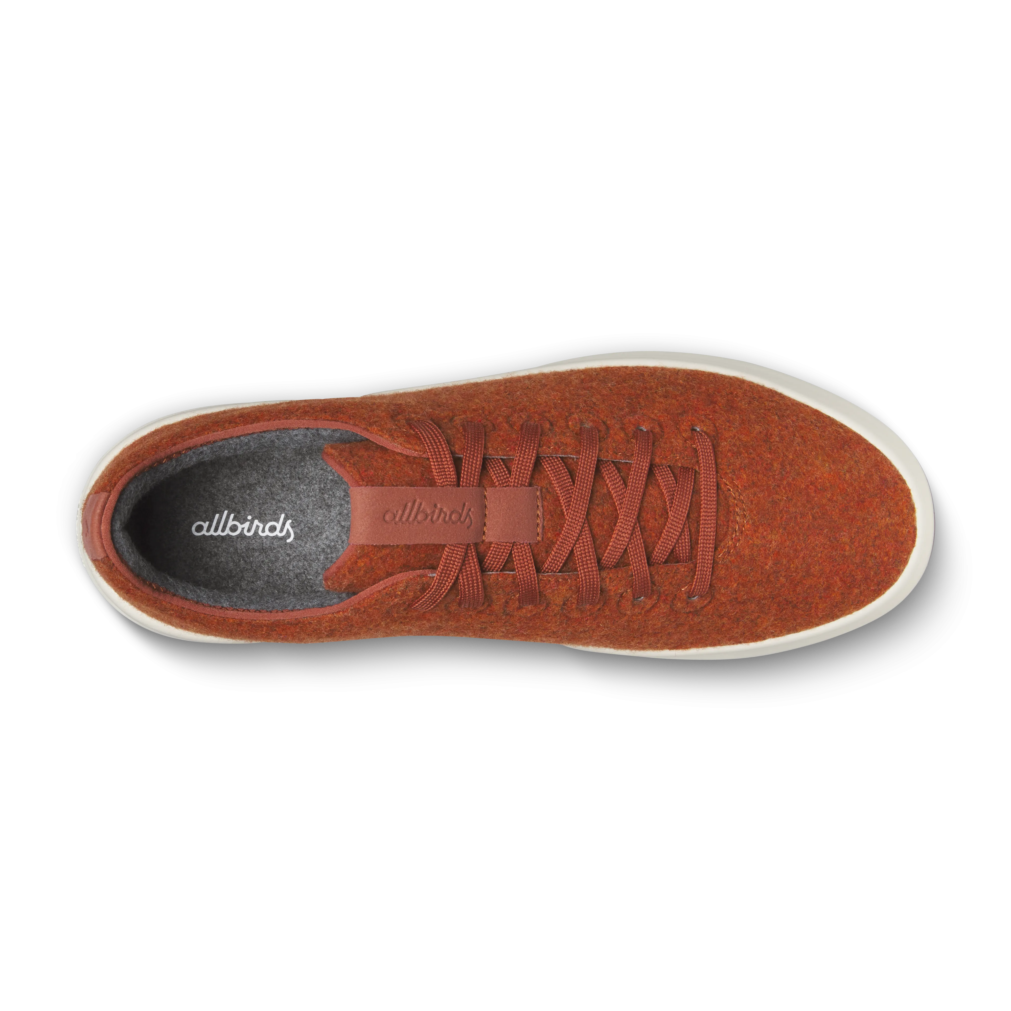Street Utility Men's Wool Cruiser - Terracotta (Natural White Sole)
