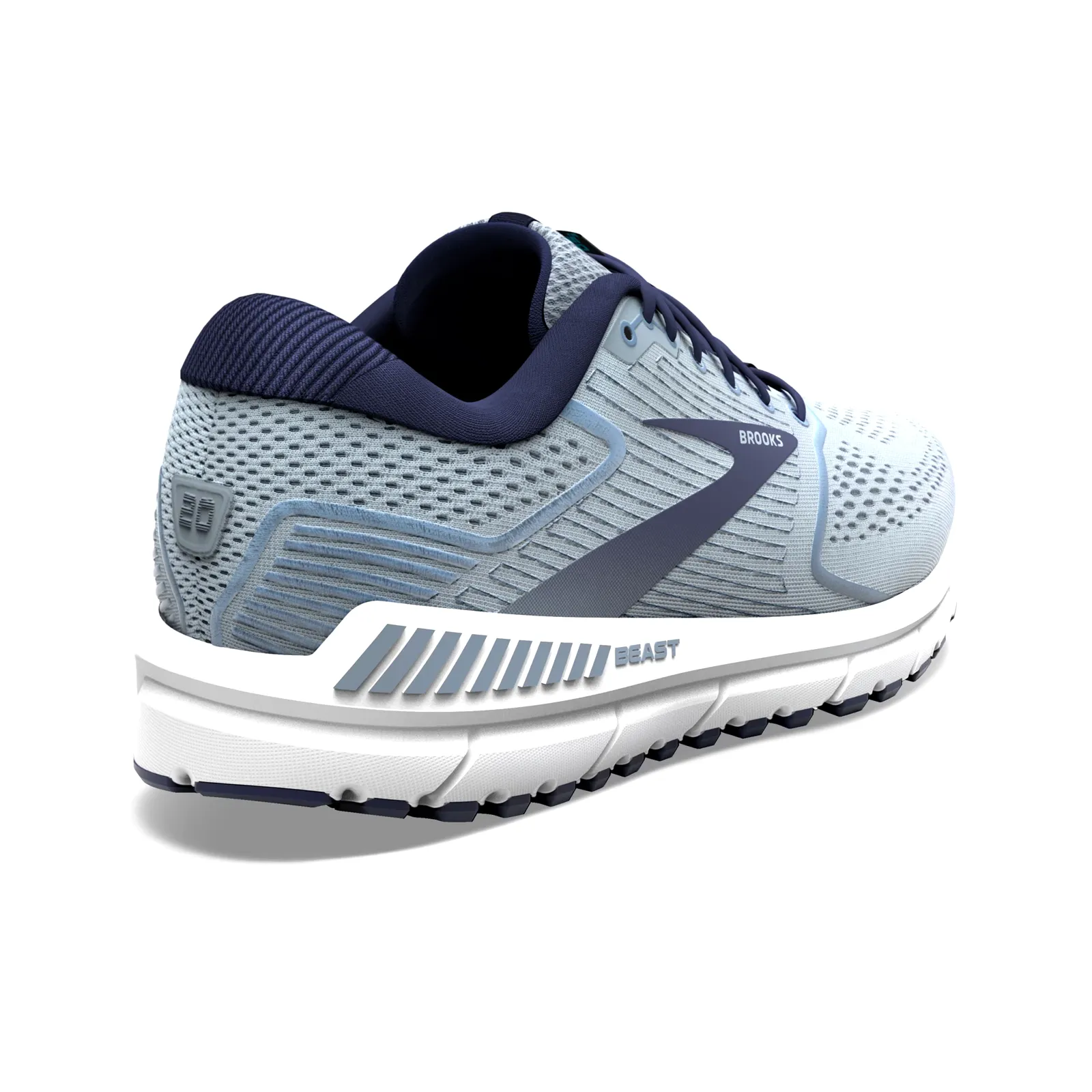 Minimal Mood Urban Fashion Brooks Beast 20 Running Shoe (Men) - Blue/Grey/Peacoat
