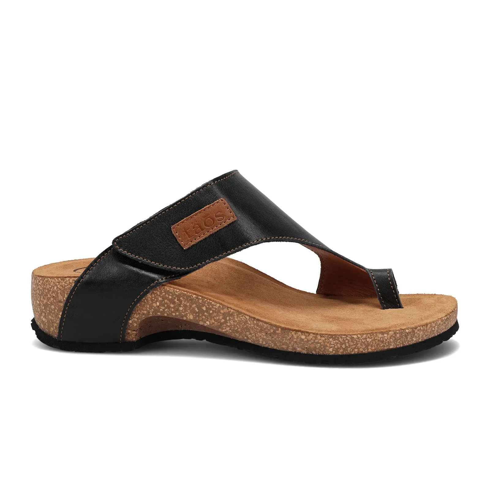 Smooth inner lining Taos Loop Sandal (Women) - Black