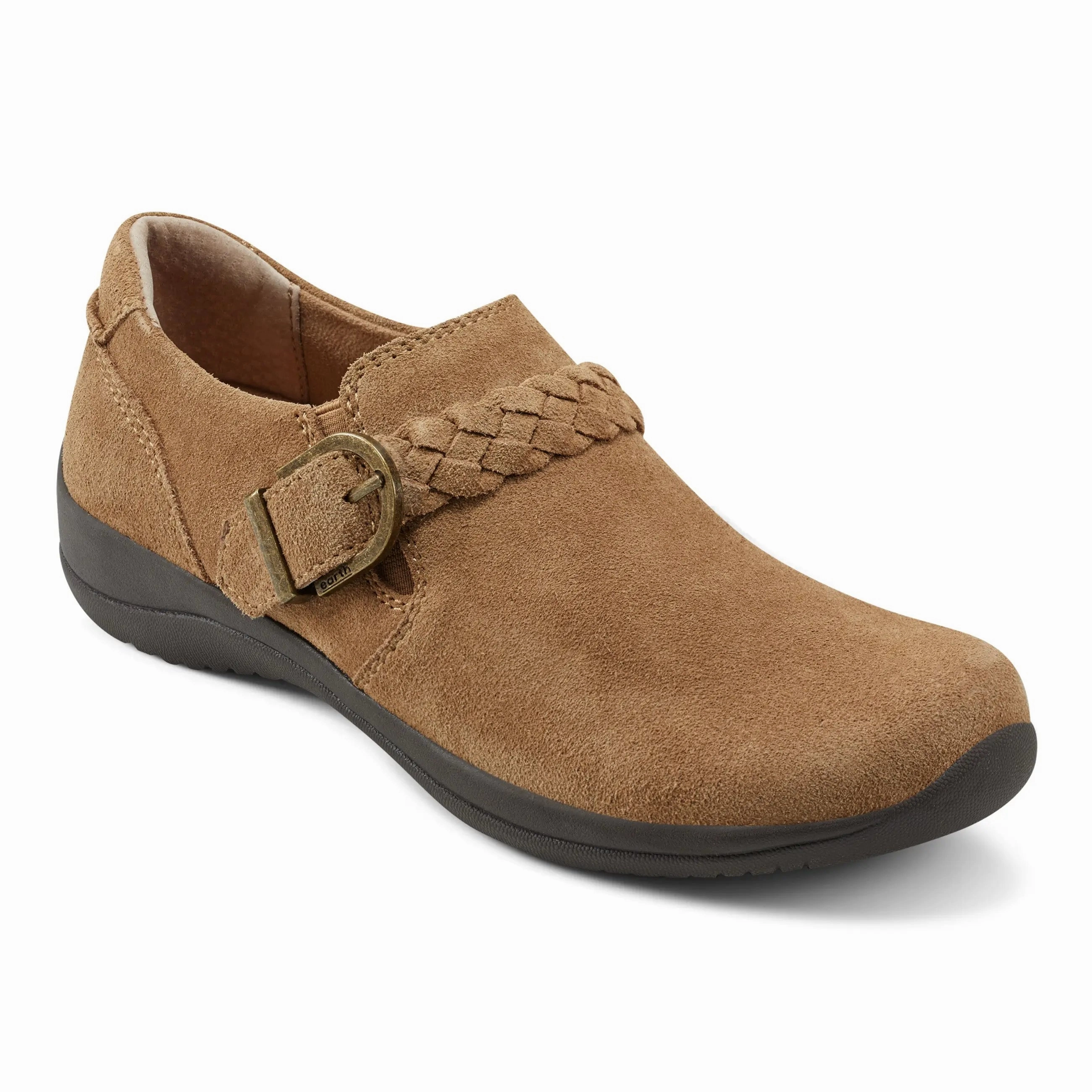 Farage Round Toe Casual Slip-on Flats Anti Skid Cozy Comfort