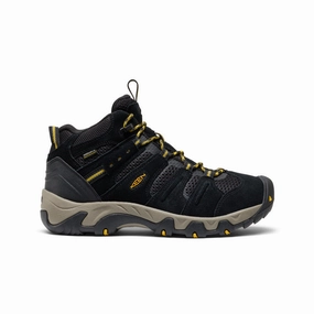 Men's Headout Waterproof Hiking Boot  |  Black/Lemon Curry Extreme Comfort Wide Sole
