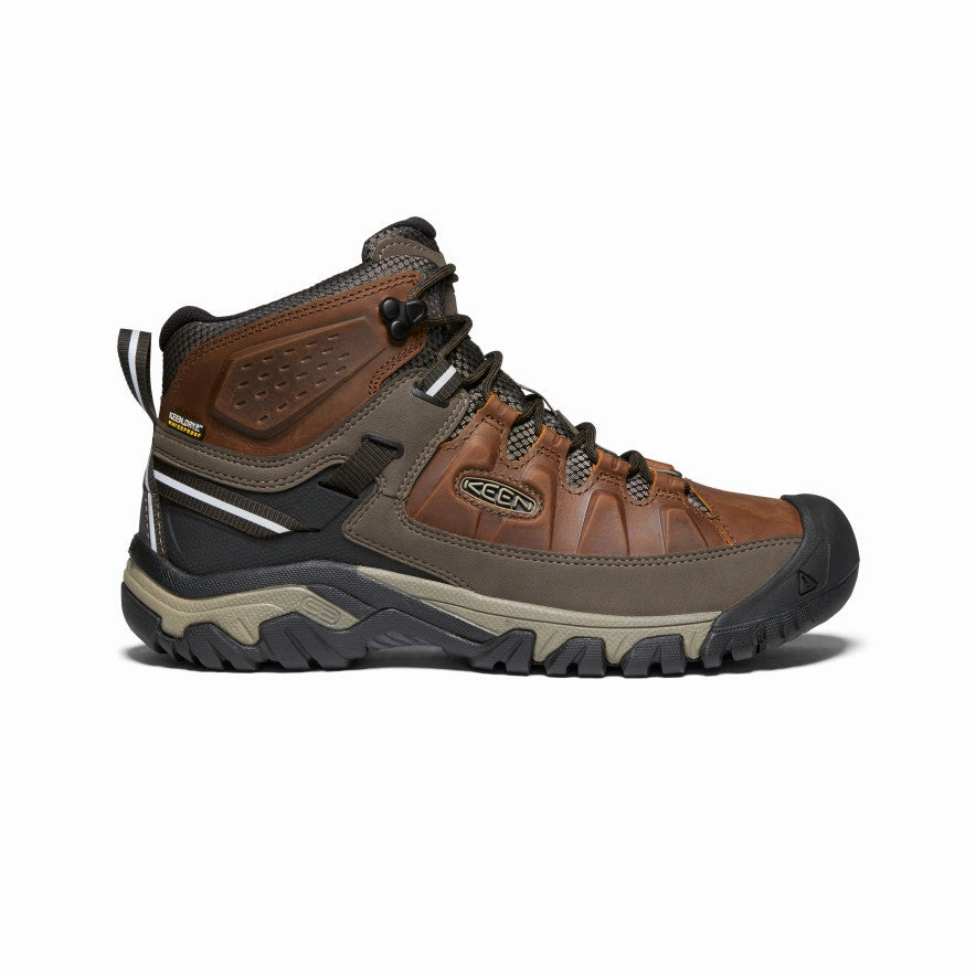 Men's Targhee III Waterproof Mid  |  Chestnut/Mulch Thermal Core Adventure Seeker