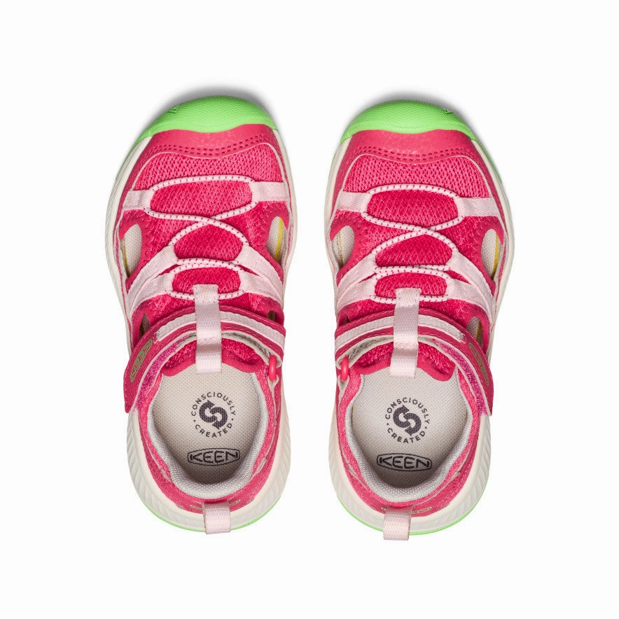 Little Kids' Motozoa Sandal  |  Raspberry/Giggle Pink Dynamic Arch Contouring