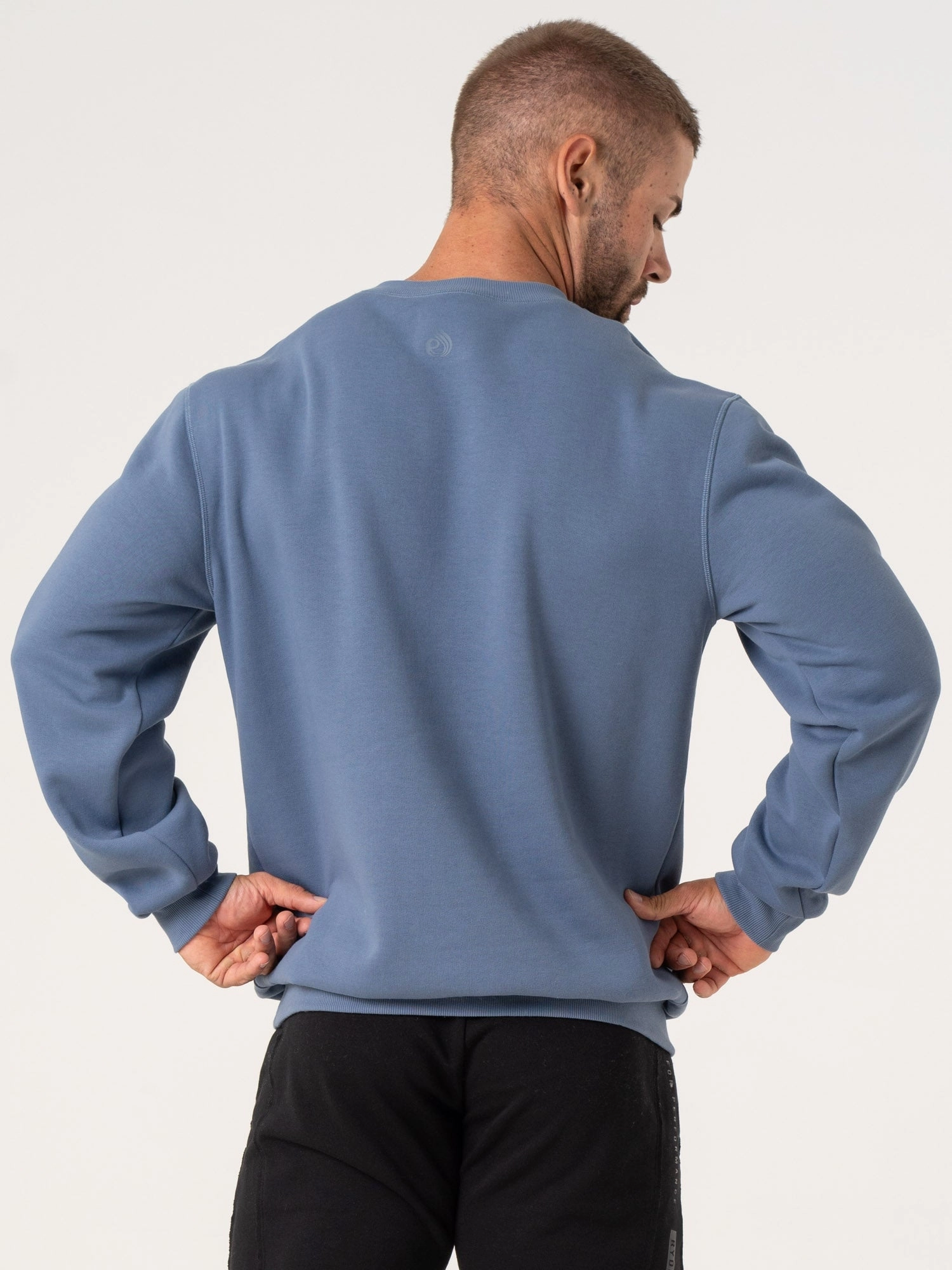Pursuit Pullover - Denim Blue Meeting Ready Fresh Ease