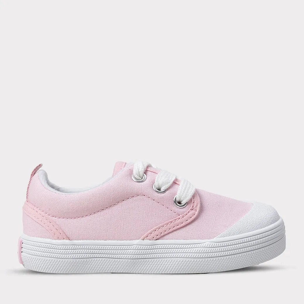 Mixed Textures Shelby Girls Lace-Up Sneaker