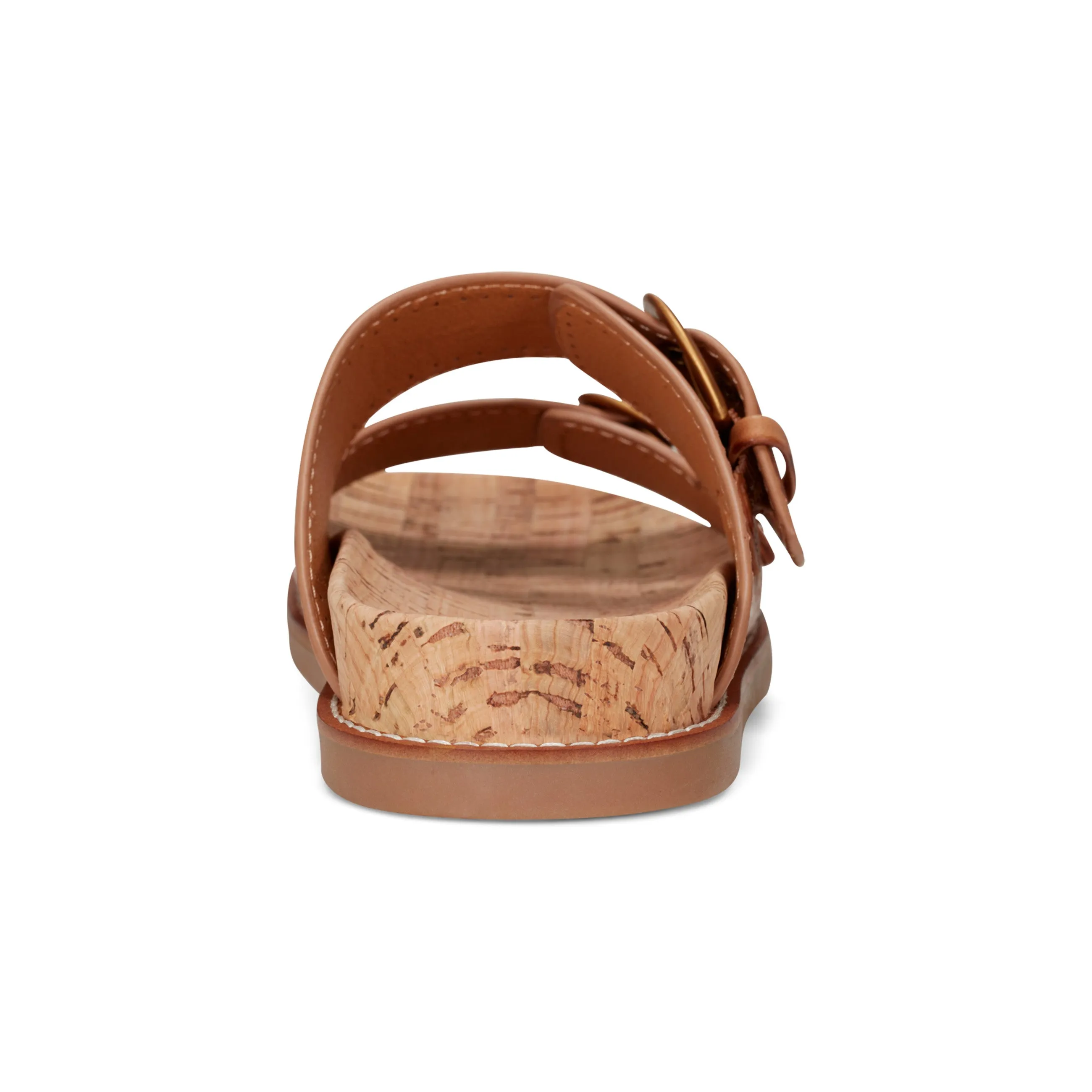 Slip On Style Francii Round Toe Casual Slip-on Flat Sandals