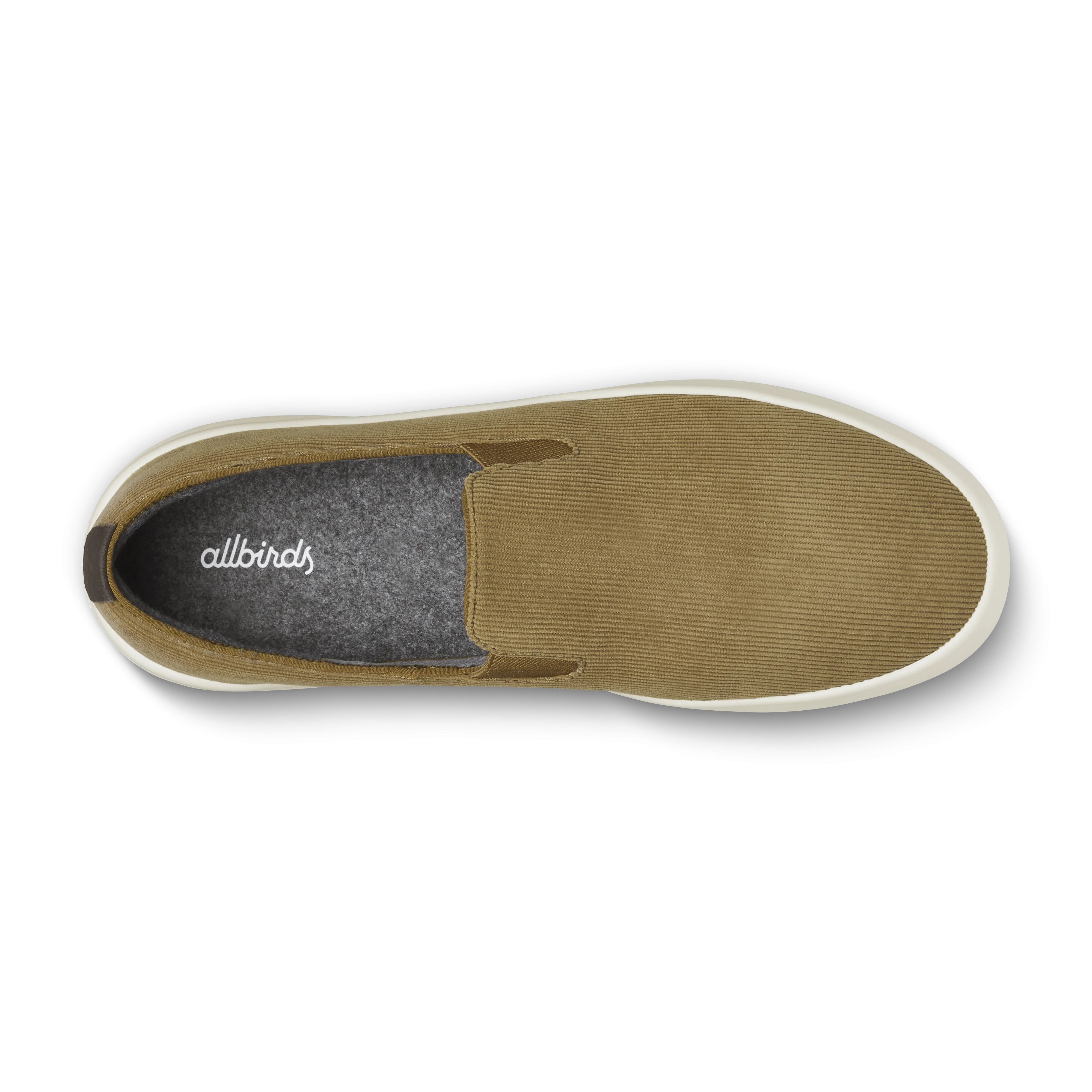 Footwear Comfort Walk Men's Cruiser Slip On Corduroy - Dark Tan (Stony Cream Sole)