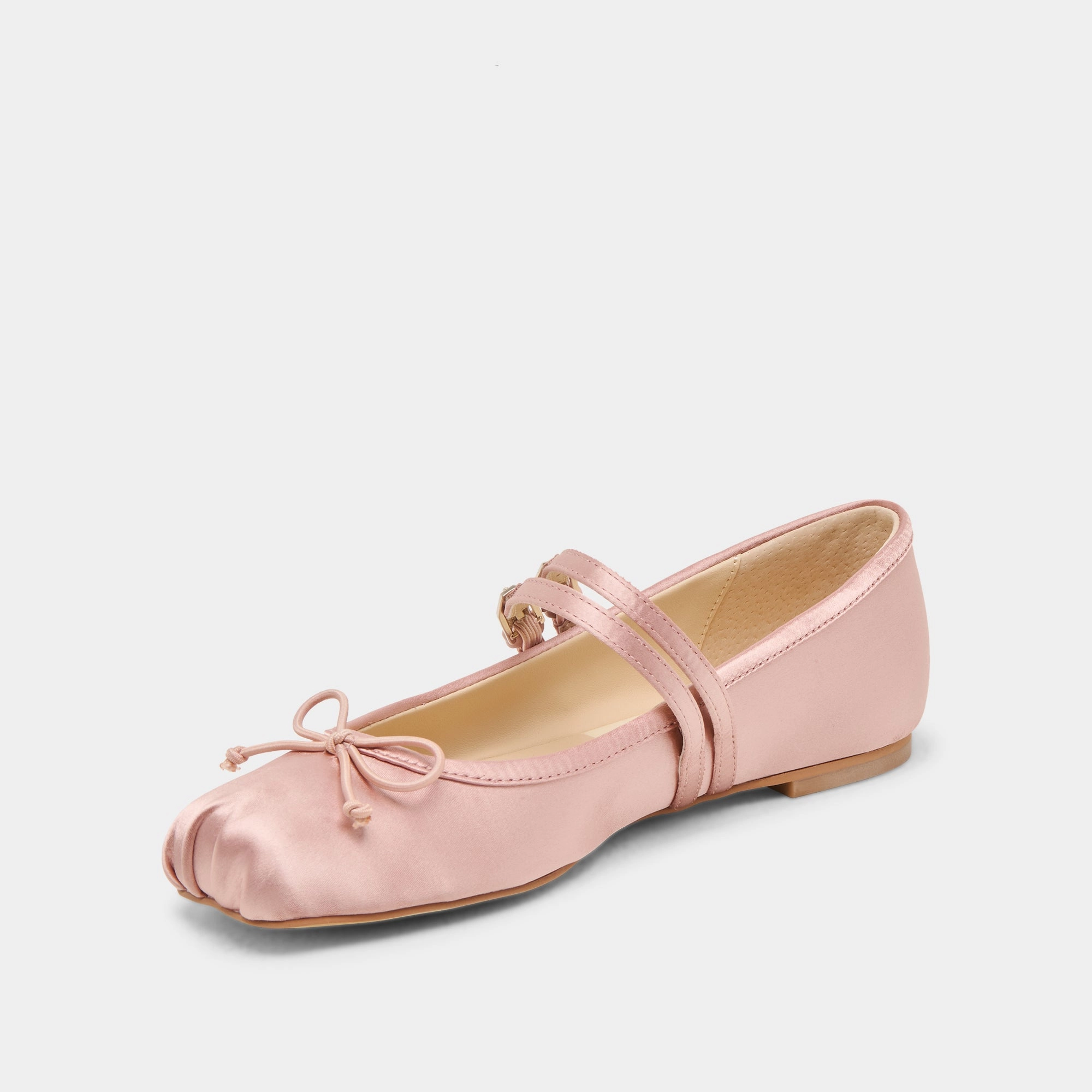 GIBSEN BALLET FLATS BLUSH SATIN Travel Light