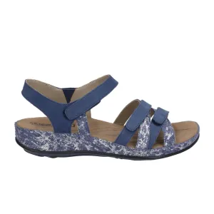 Romika Fidschi 74 Backstrap Sandal (Women) - Ocean Lightweight Fit