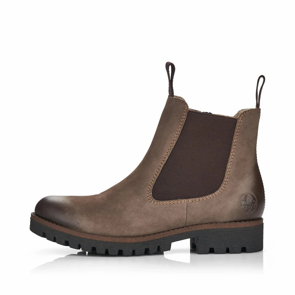 Breathable Footbed RIEKER WOMENS 78578-25 - MUD