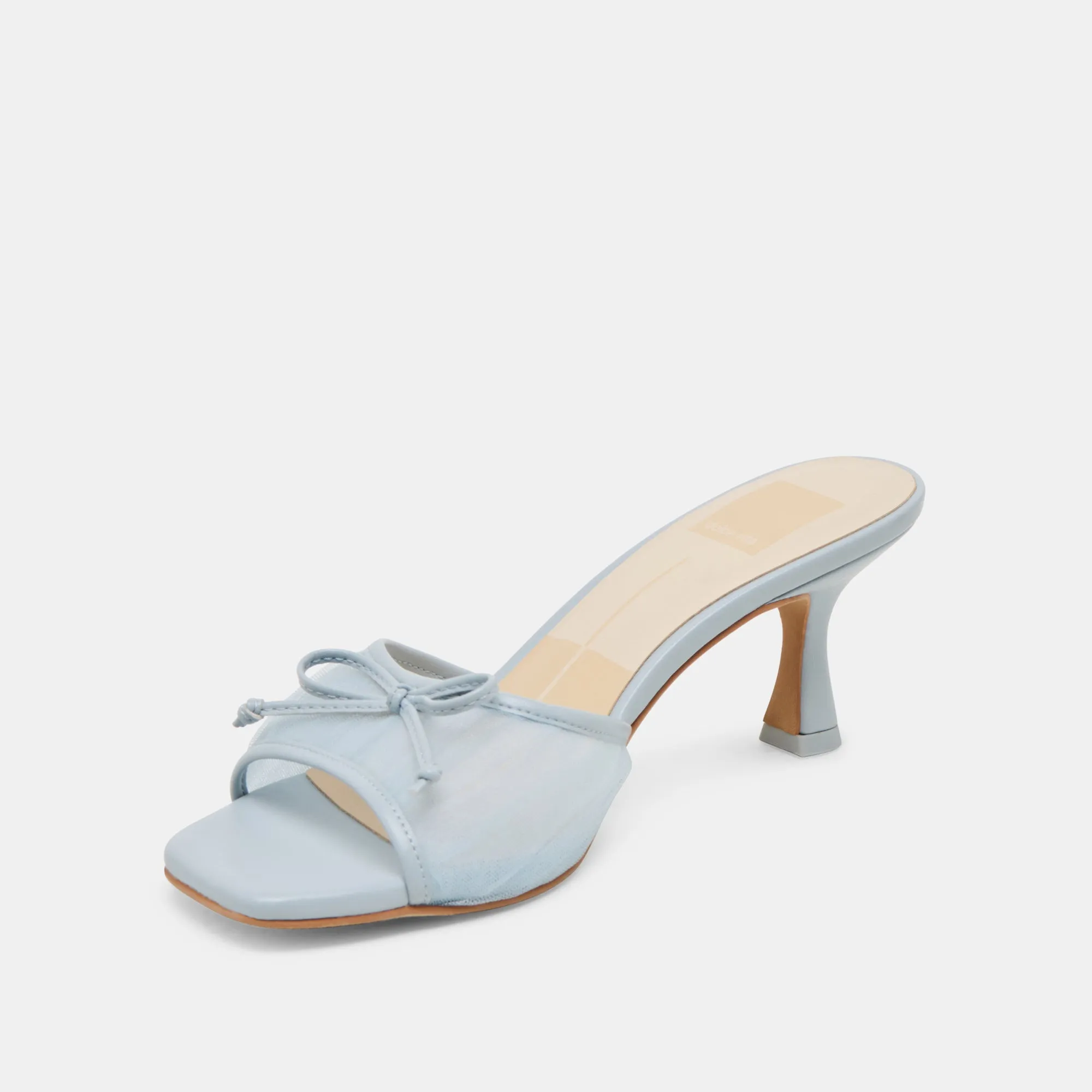 GALEN HEELS LIGHT BLUE TULLE Dynamic Arch Cushion Lace Up Style