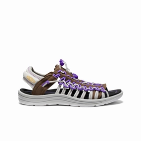 Women's UNEEK II Open Toe x emmi  |  Dark Earth/Tillandsia Purple Pool Day Preppy Pop