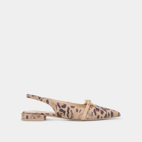 PAYGE FLATS LT LEOPARD SUEDE Sleek Glamour