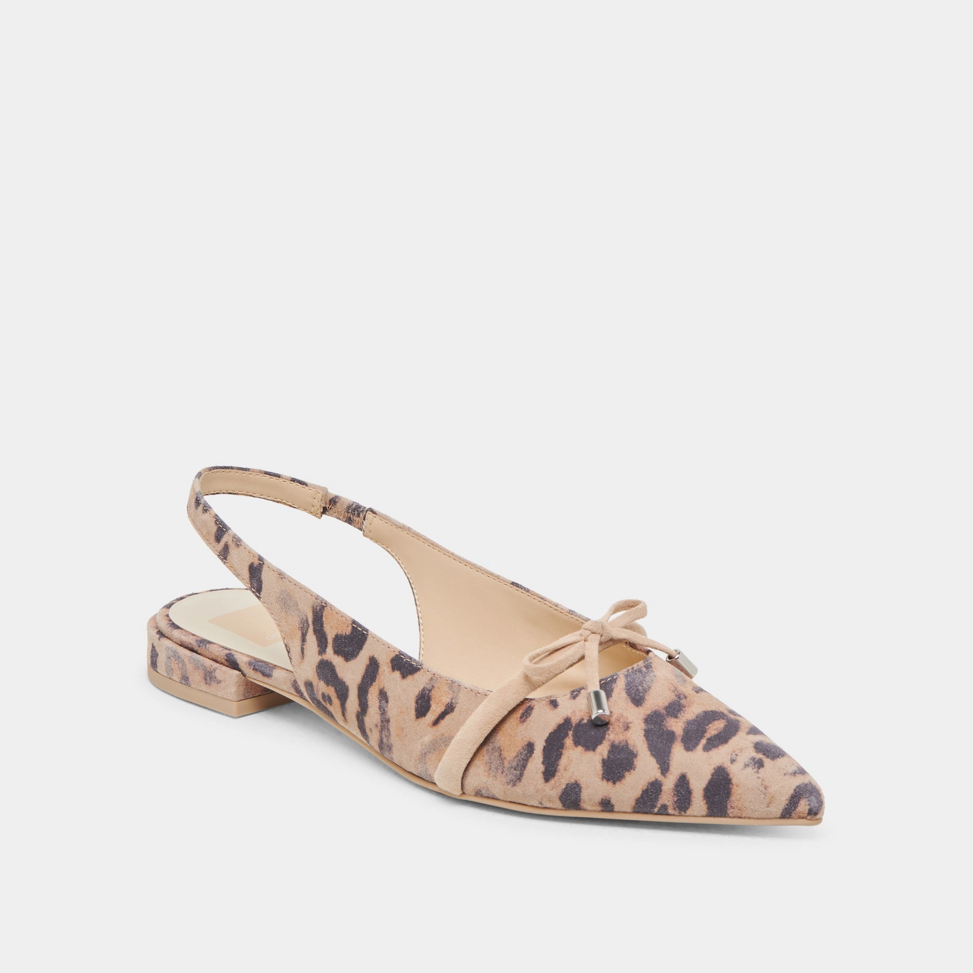 Romantic Glow Heroine Spark PAYGE FLATS LT LEOPARD SUEDE