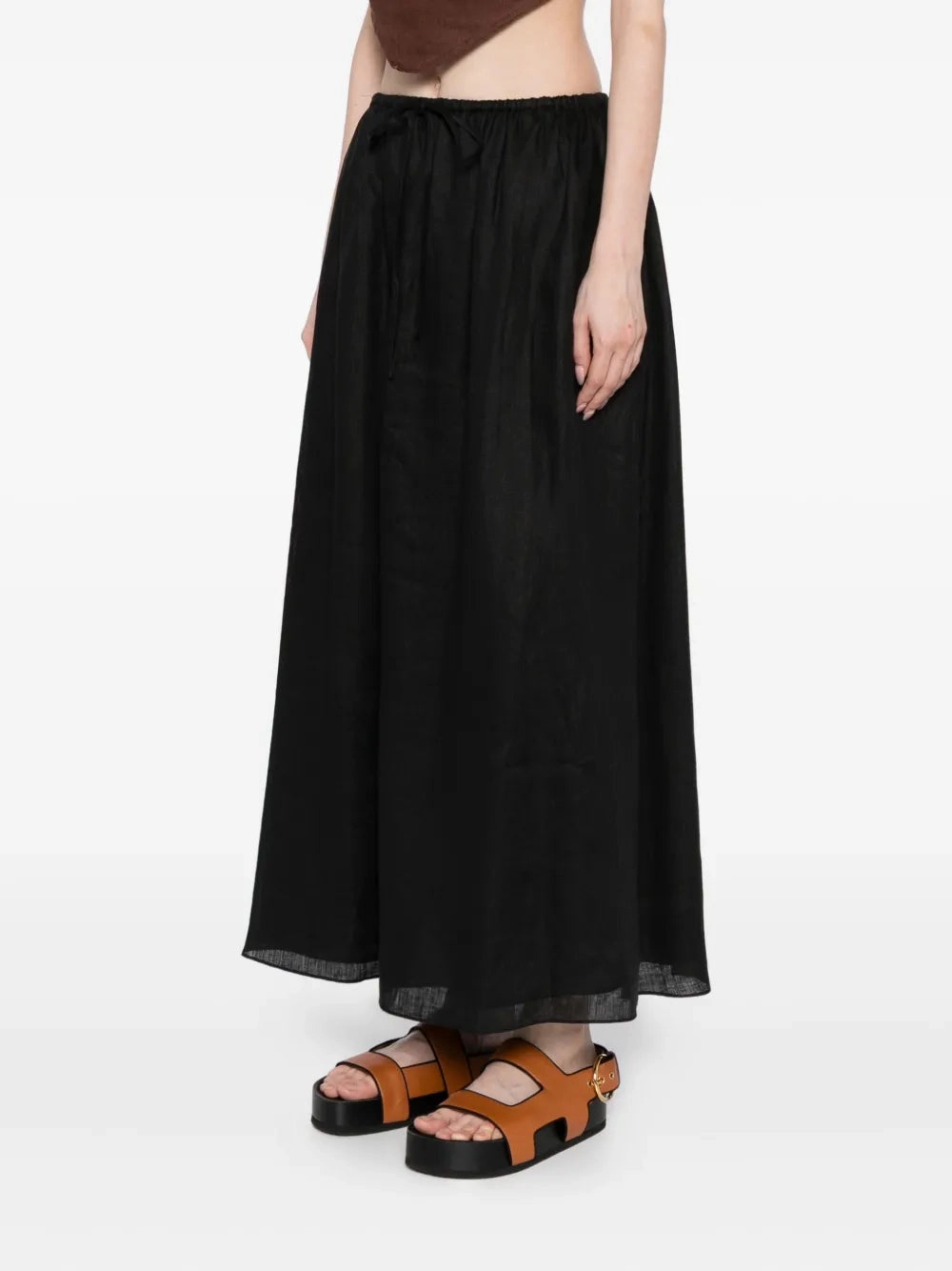 Easy Motion Ginny Skirt in Black