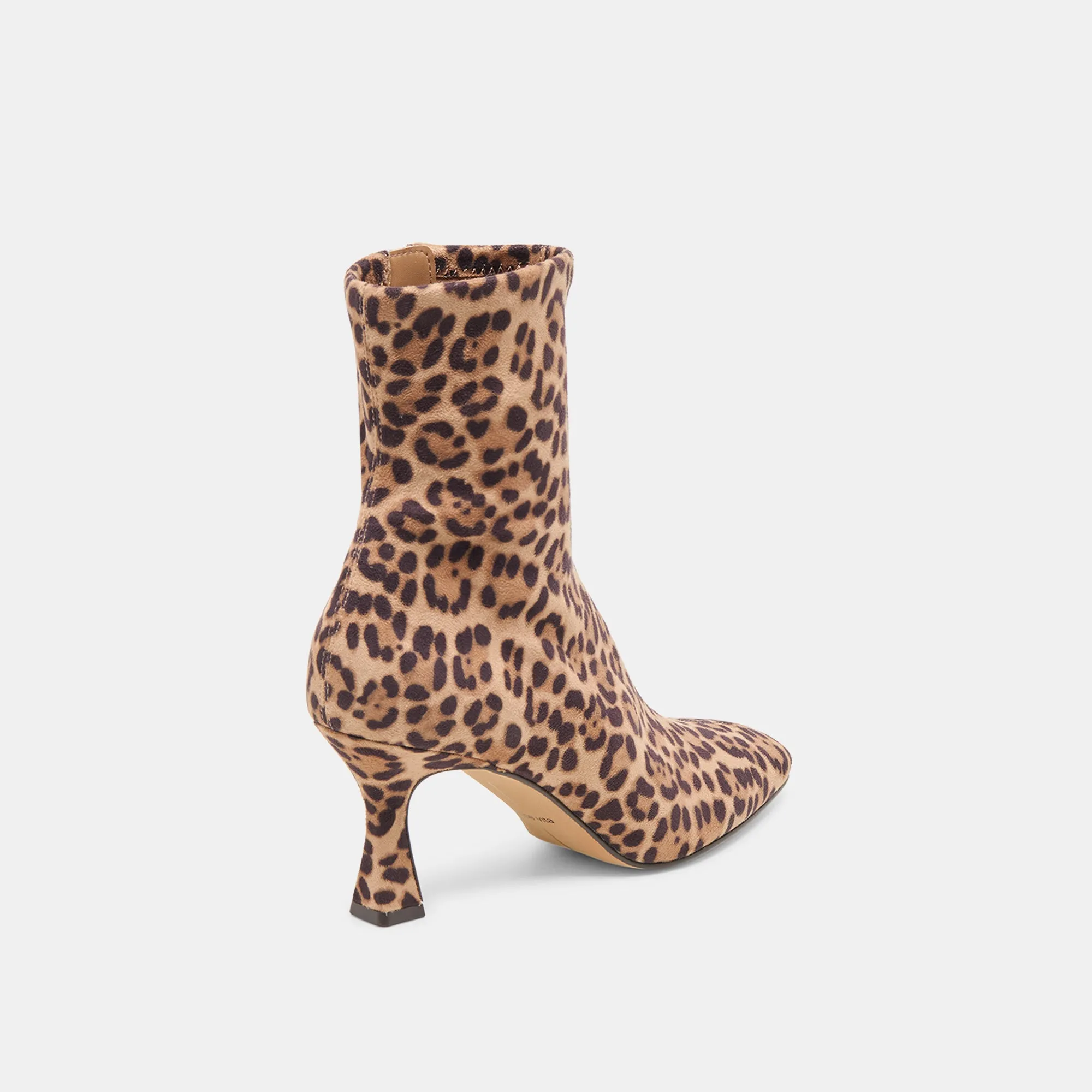 Reinforced toe Regular Fit GLAMOR BOOTS DK LEOPARD STELLA SUEDE