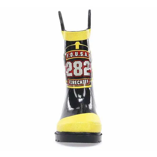 Toe Protection Children's Fireman Rain Boots 490001