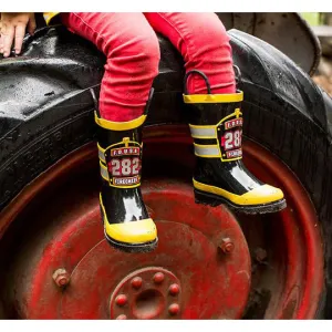 All Day Comfort fitness freaks' performance Children's Fireman Rain Boots 490001