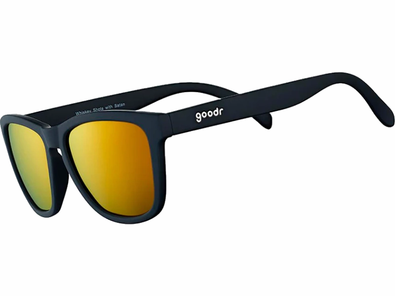 Goodr OG Whiskey Shots With Satan SmoothGripFastenings Adjustable drawstring