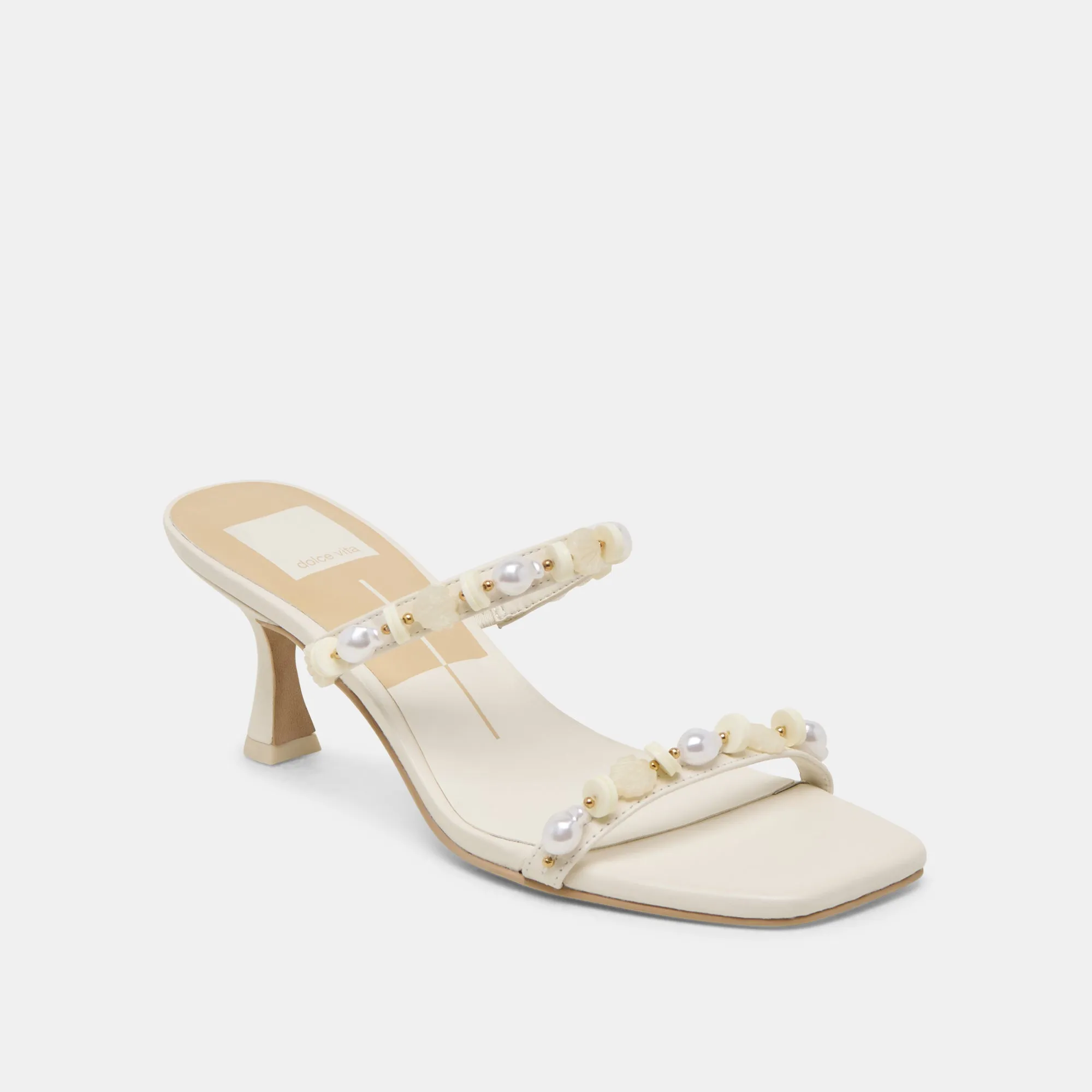 Soft Touch GRASON HEELS WHITE LEATHER