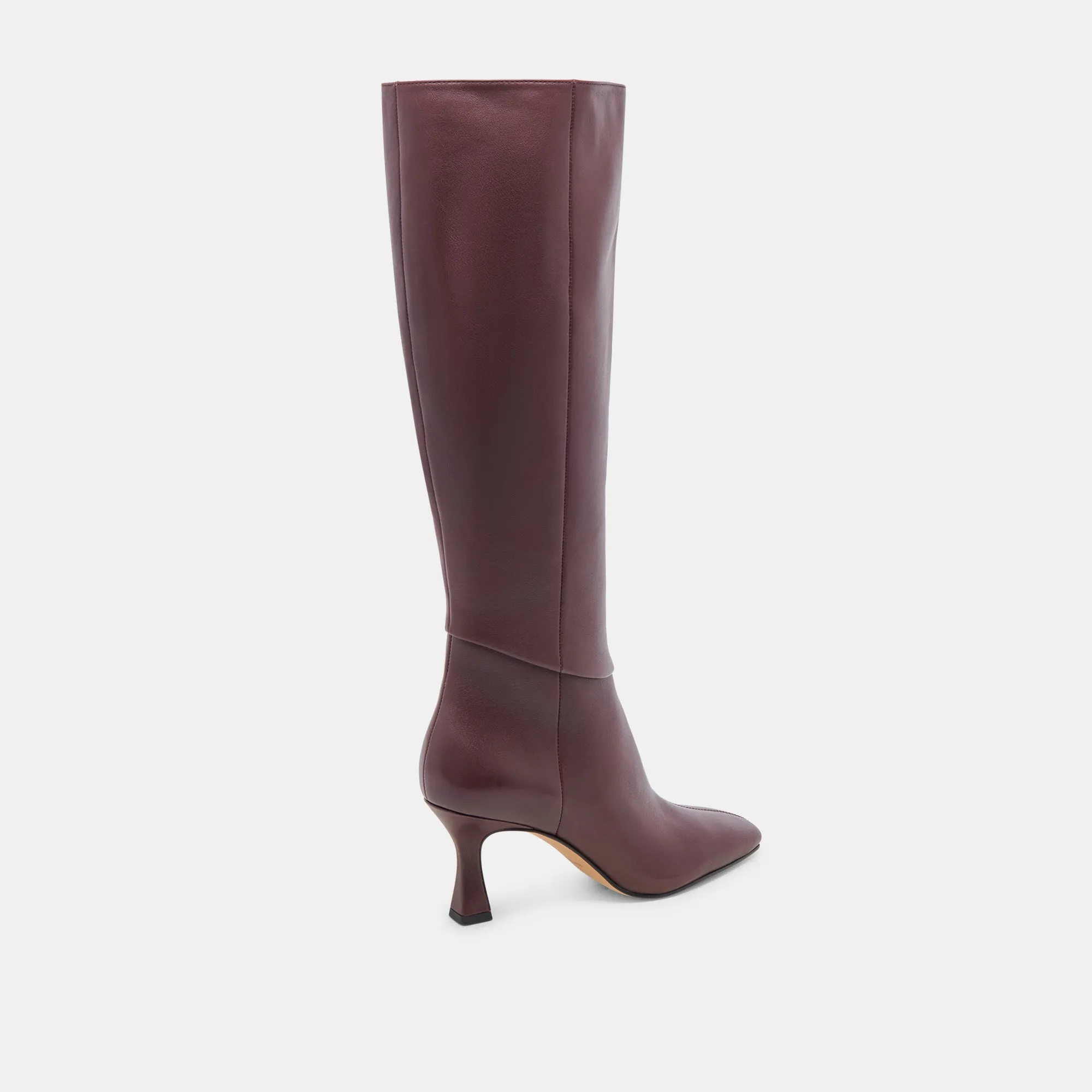 Resilient Outsole GYRA BOOTS WINE LEATHER