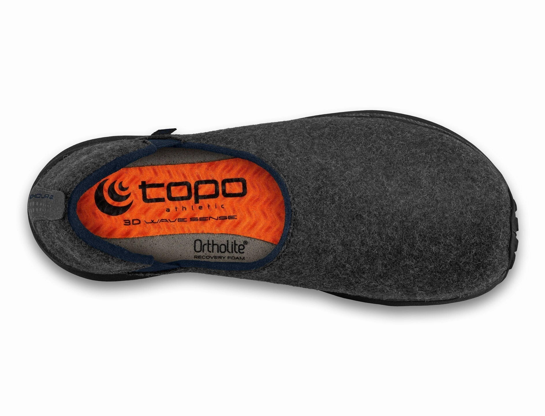 TOPO MENS REKOVR 2 - GREY / NAVY Brushed Microfiber Surface