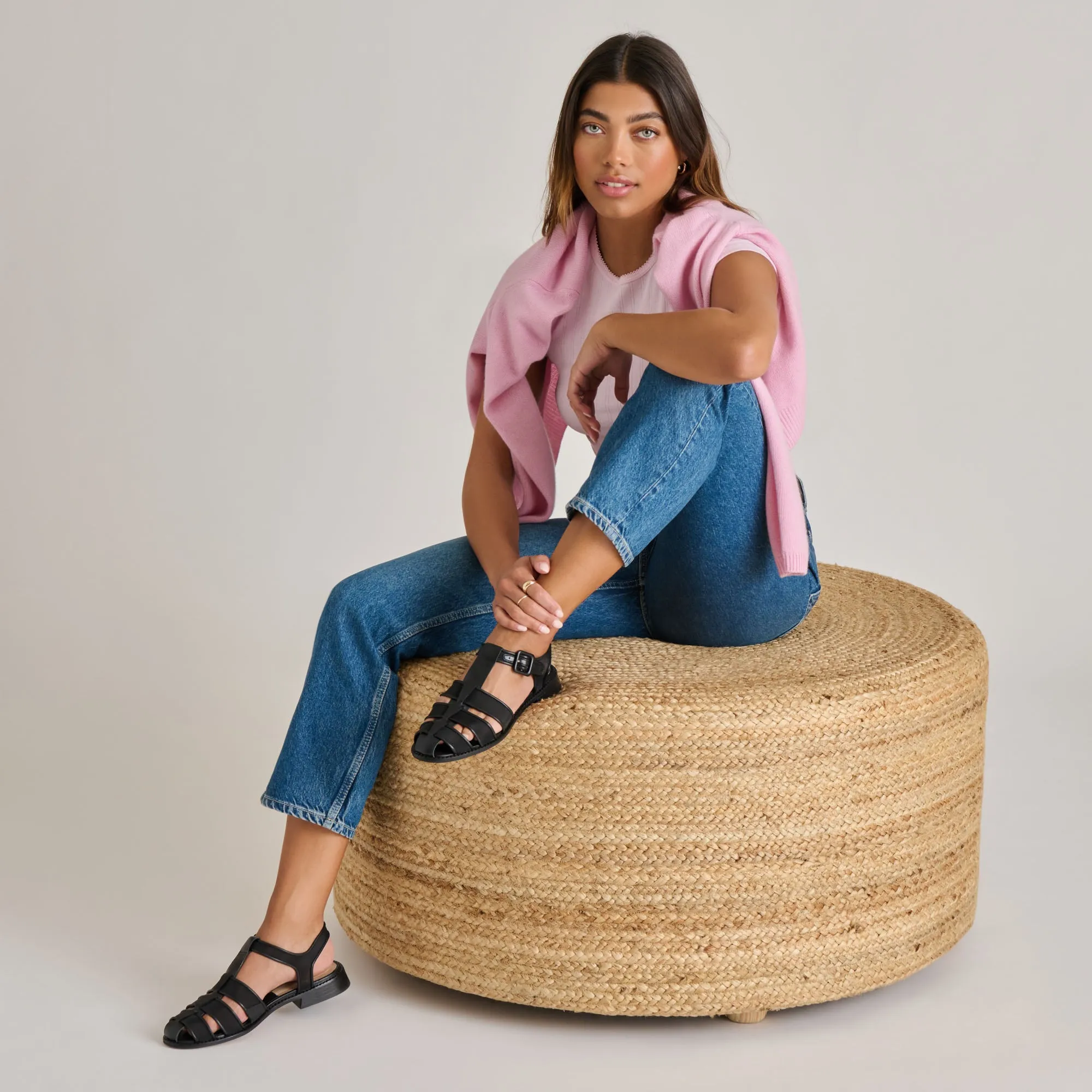 HOLIS MESH SANDALS ONYX MESH Reflective Safety Accents Vibrant sole