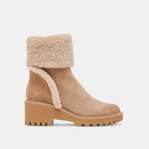 HUG H2O BOOTS MUSHROOM SUEDE Memory Foam Footbed