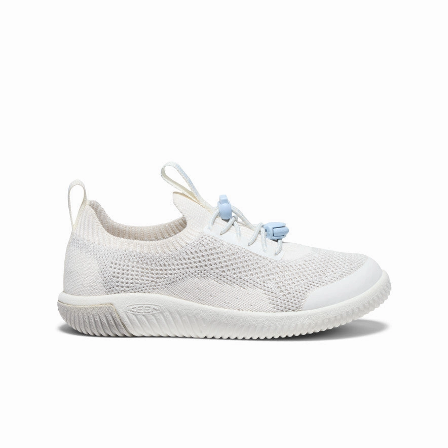 Clogs Breathable Knit Upper Little Kids' KNX Knit Sneaker  |  Star White/Skyway