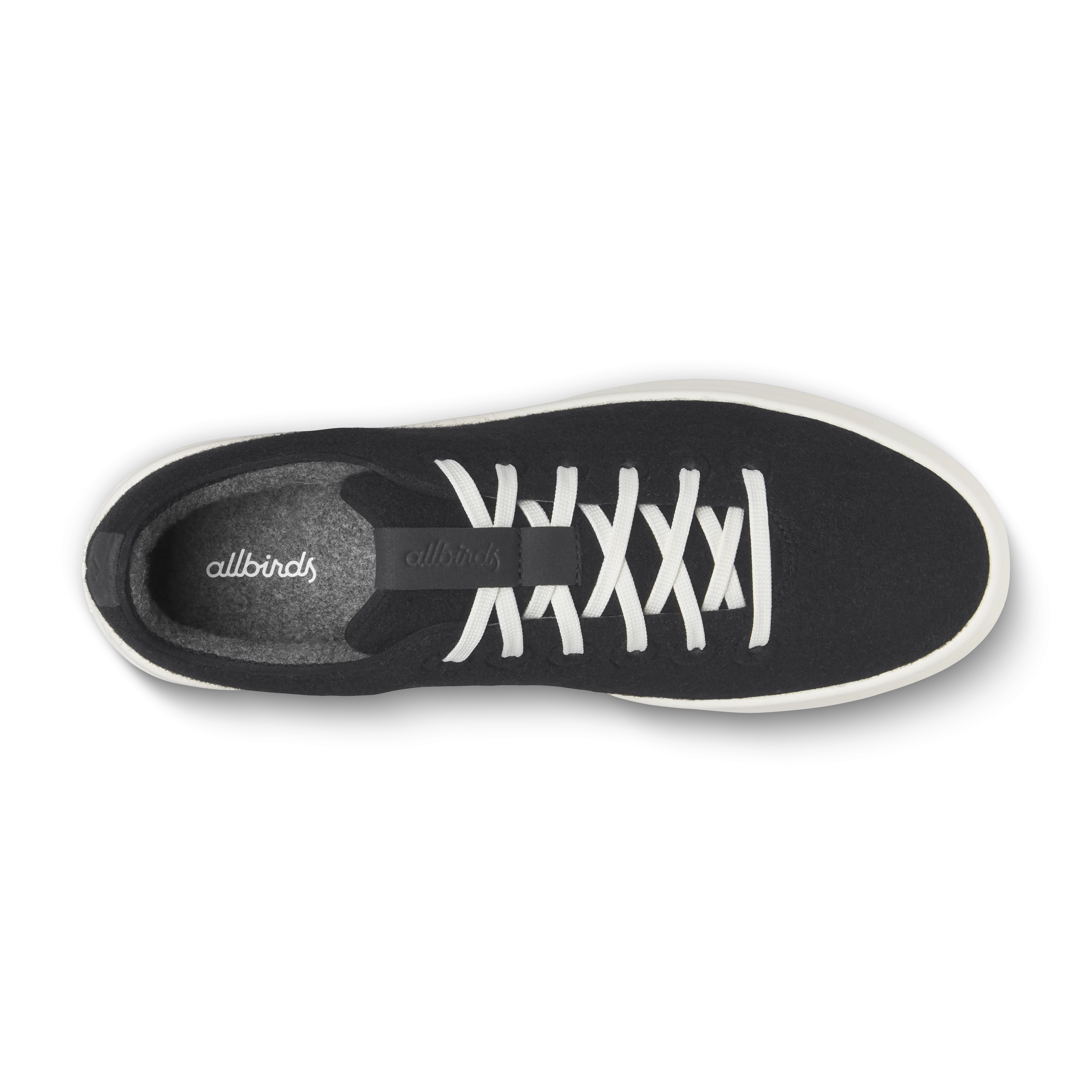 Men's Wool Cruiser - Natural Black (Natural White Sole) Fast Lane