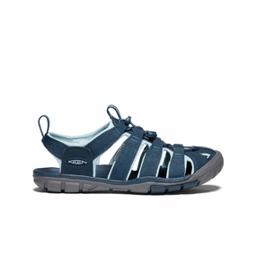 Water Friendly Design Women's Clearwater CNX Sandal  |  Navy/Blue Glow