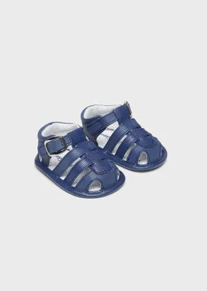 Soft Sole Infant Sandals | Navy Blue Effortless Style
