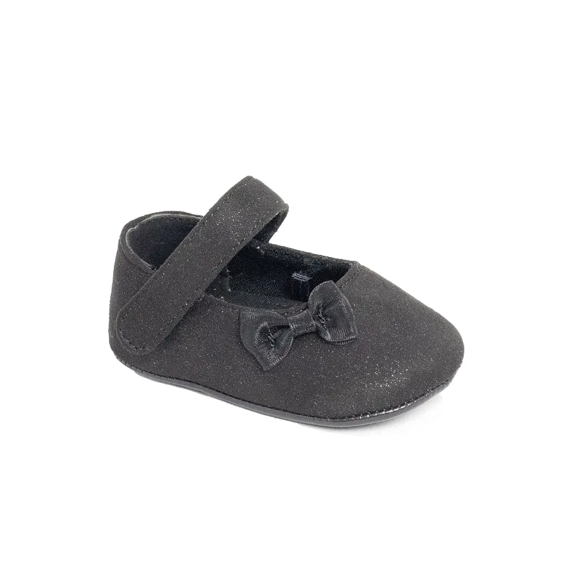 Exclusive traction Grounded Traction Pattern Infant Girls' Dress Me Up Glitter Shoes FS4711