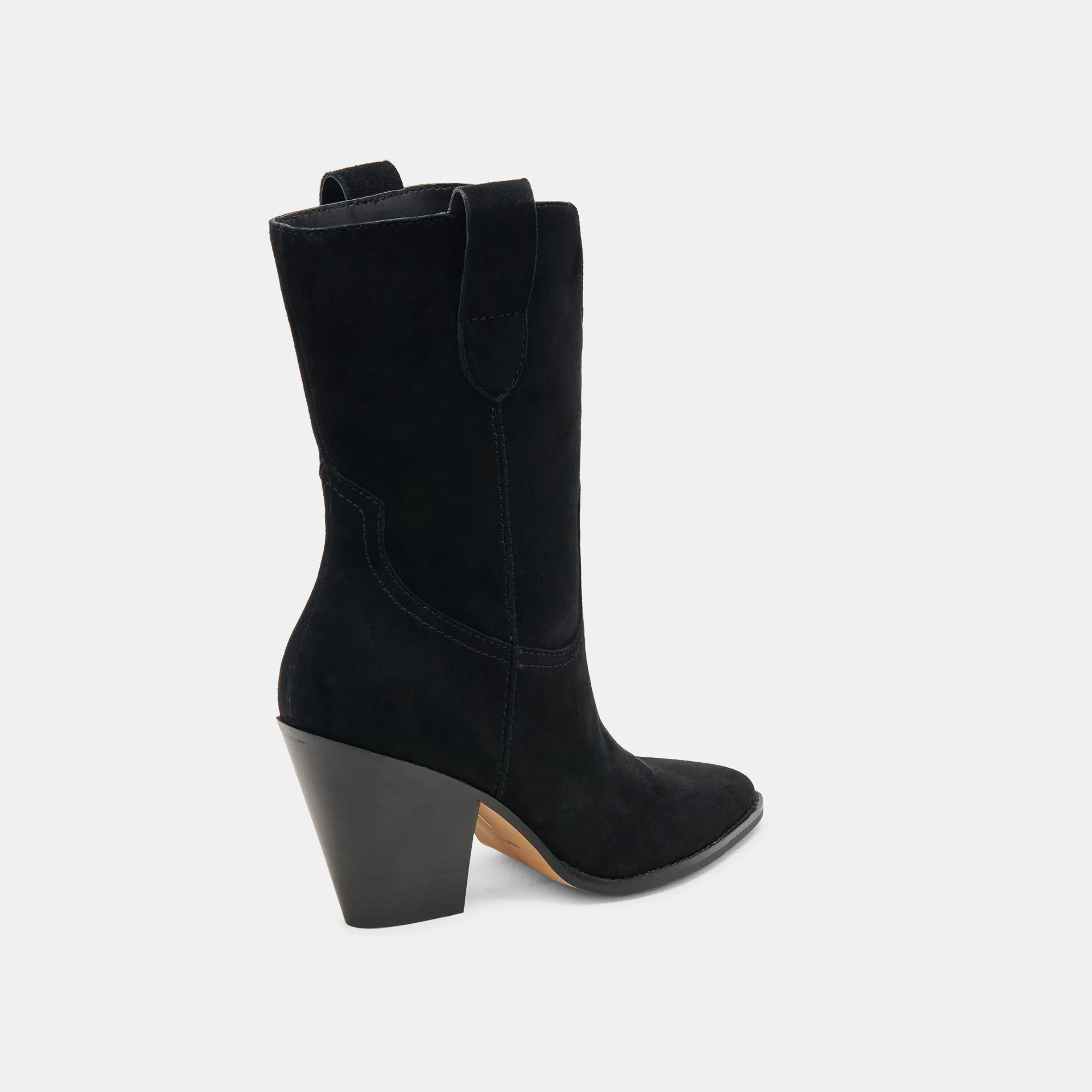 Minimalist Design JESSEY BOOTS ONYX SUEDE