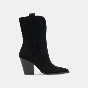 JESSEY BOOTS ONYX SUEDE Cloud Feel