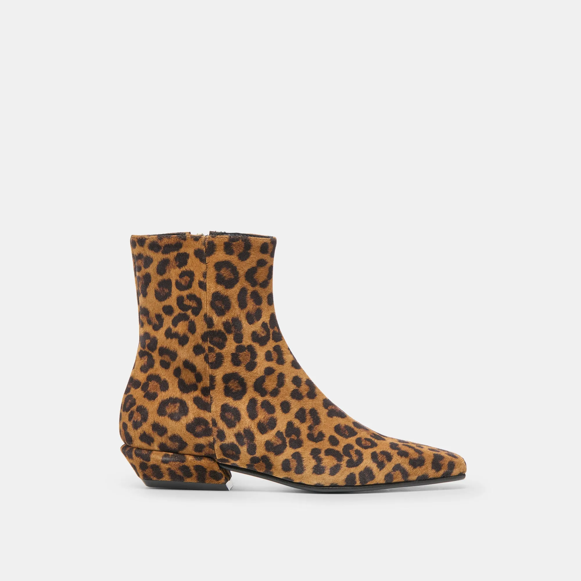 JOANIE BOOTIES LEOPARD PRINTED SUEDE Day Fit