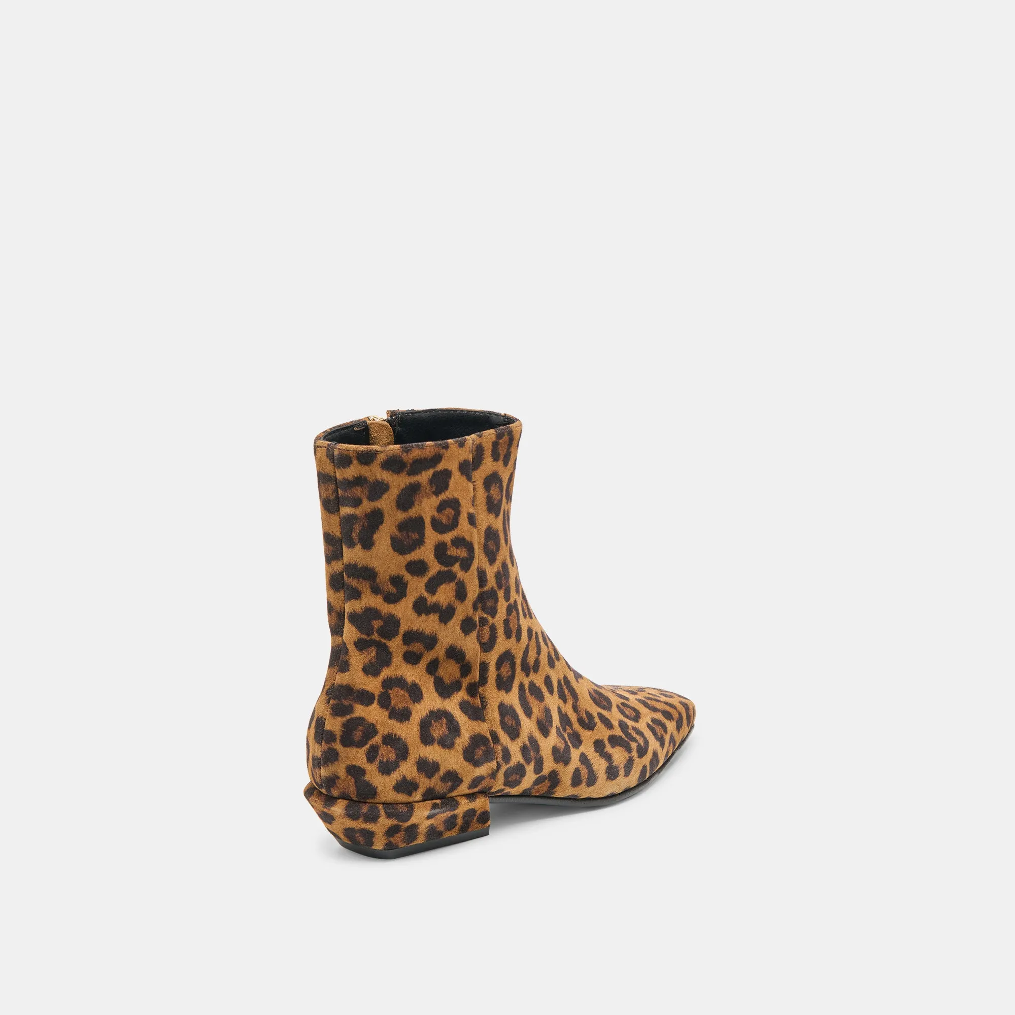 Thermal Regulating Fabric Dynamic piece JOANIE BOOTIES LEOPARD PRINTED SUEDE