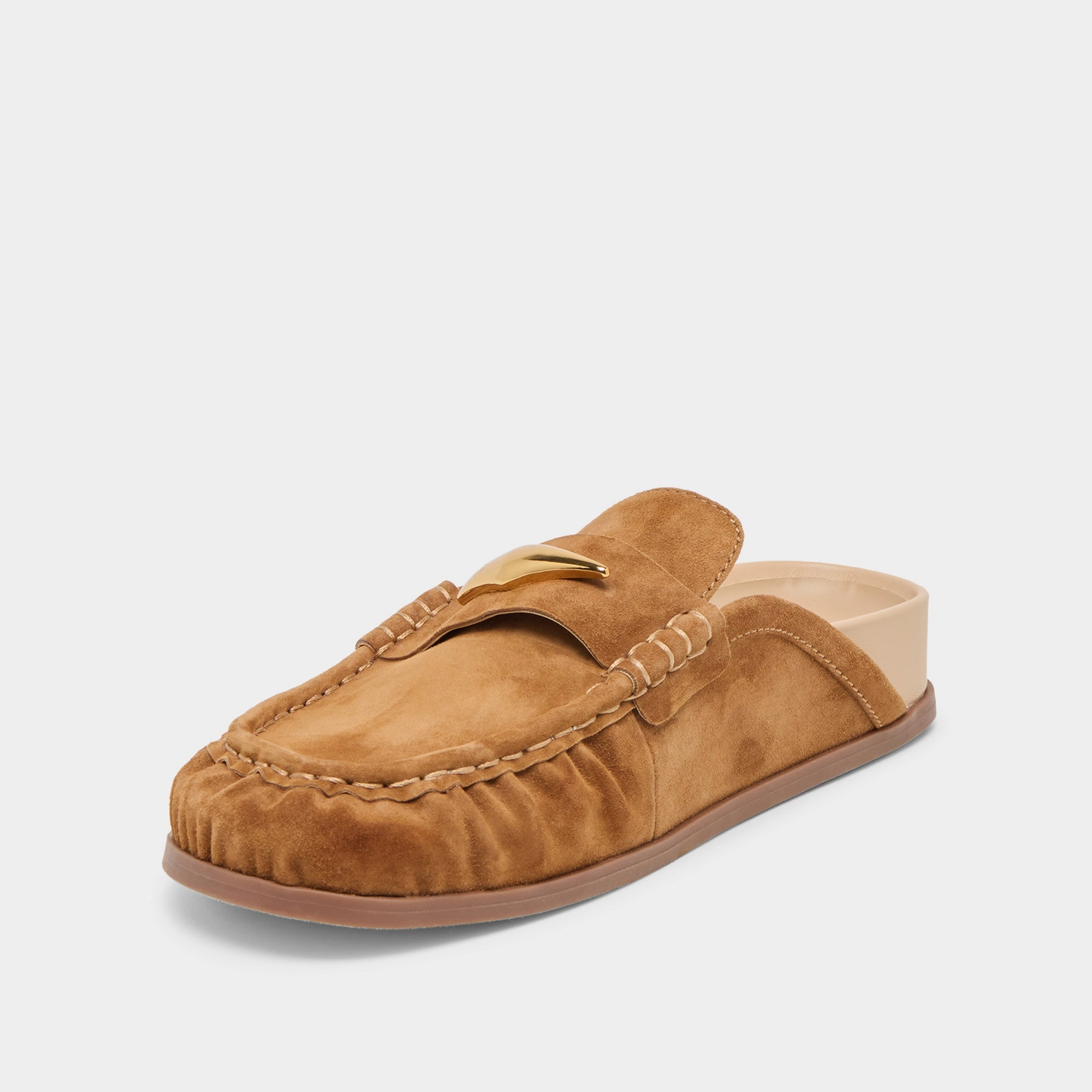 JODERO FLATS LT BROWN SUEDE Self Love Travel Glam