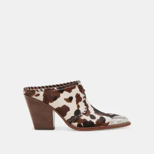 JOLYN HEELS COCOA TAURUS CALF HAIR Comfy Days