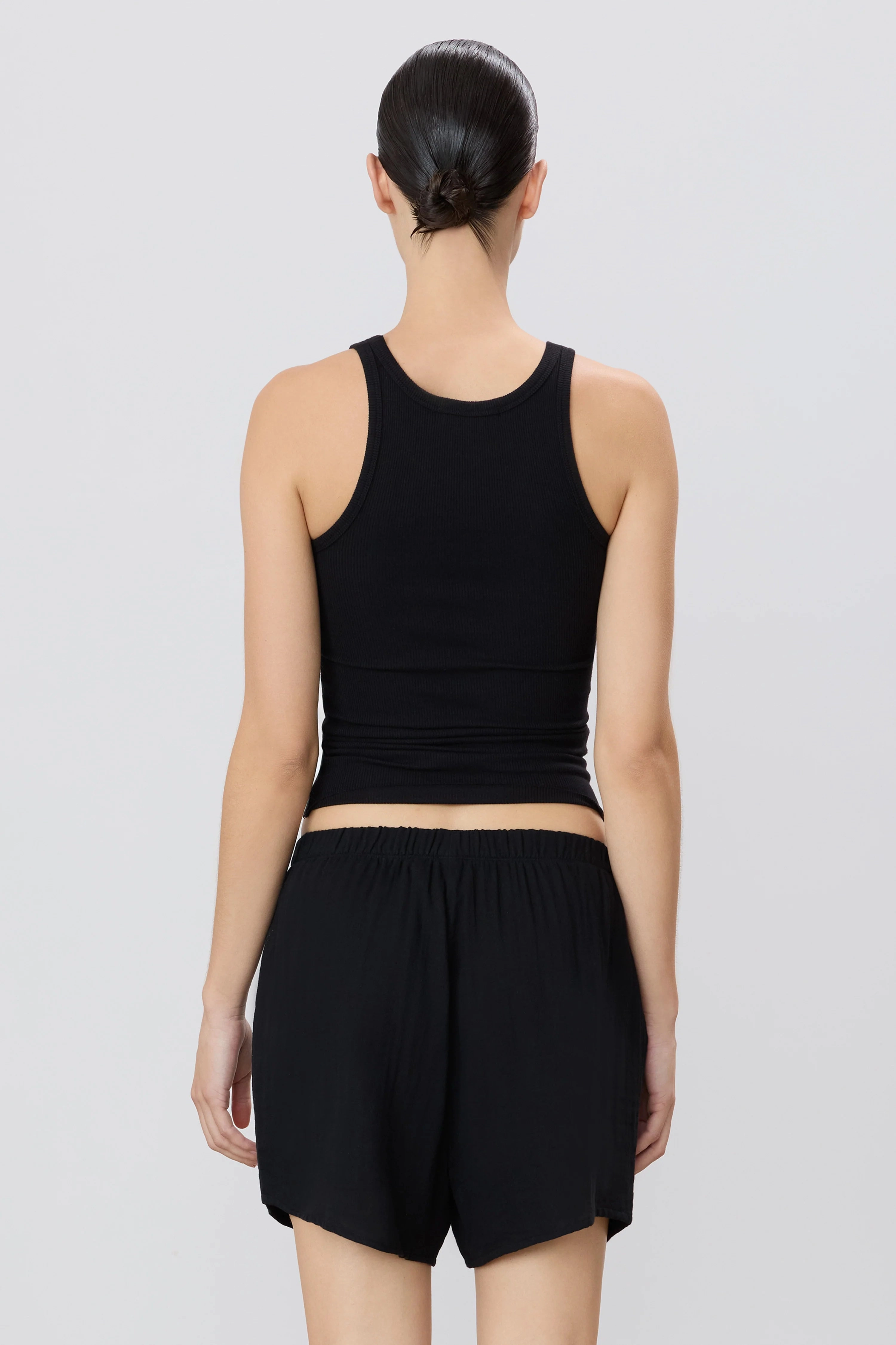 Chilly Weather Jude Short in Black