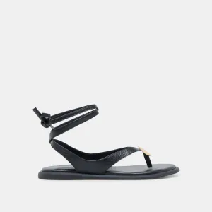 JUDY SANDALS BLACK LEATHER Sandals